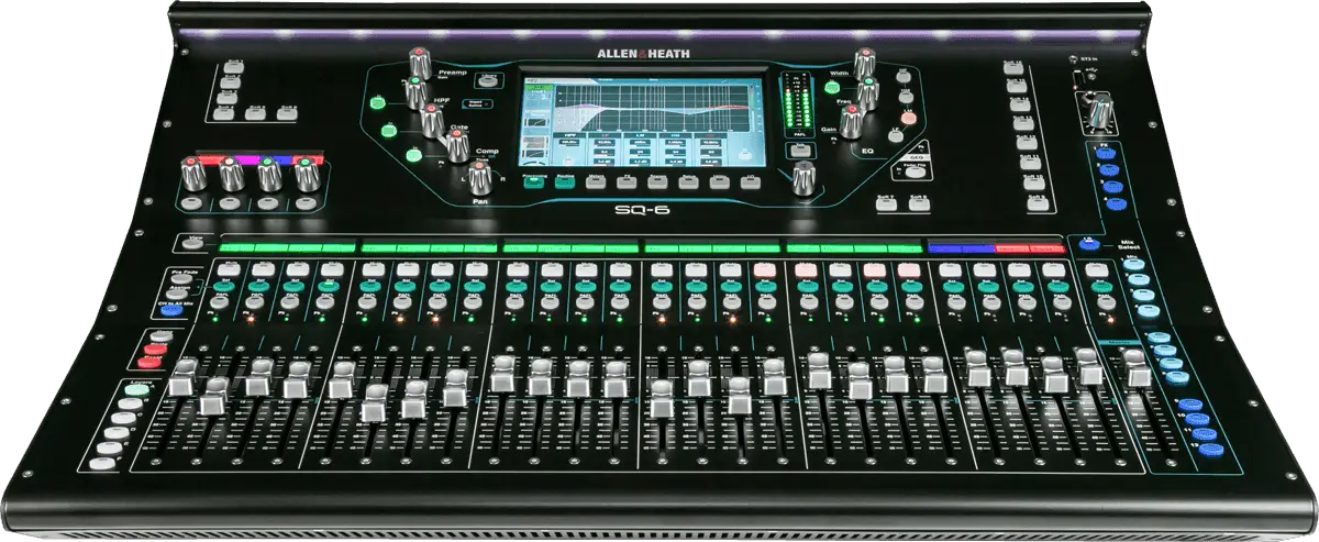 Allen and Heath SQ6 digitale mengtafel