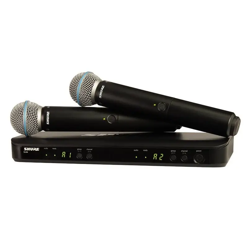 Shure BLX288/SM58 Combo M17 2x SM58 microfoon draadloos 